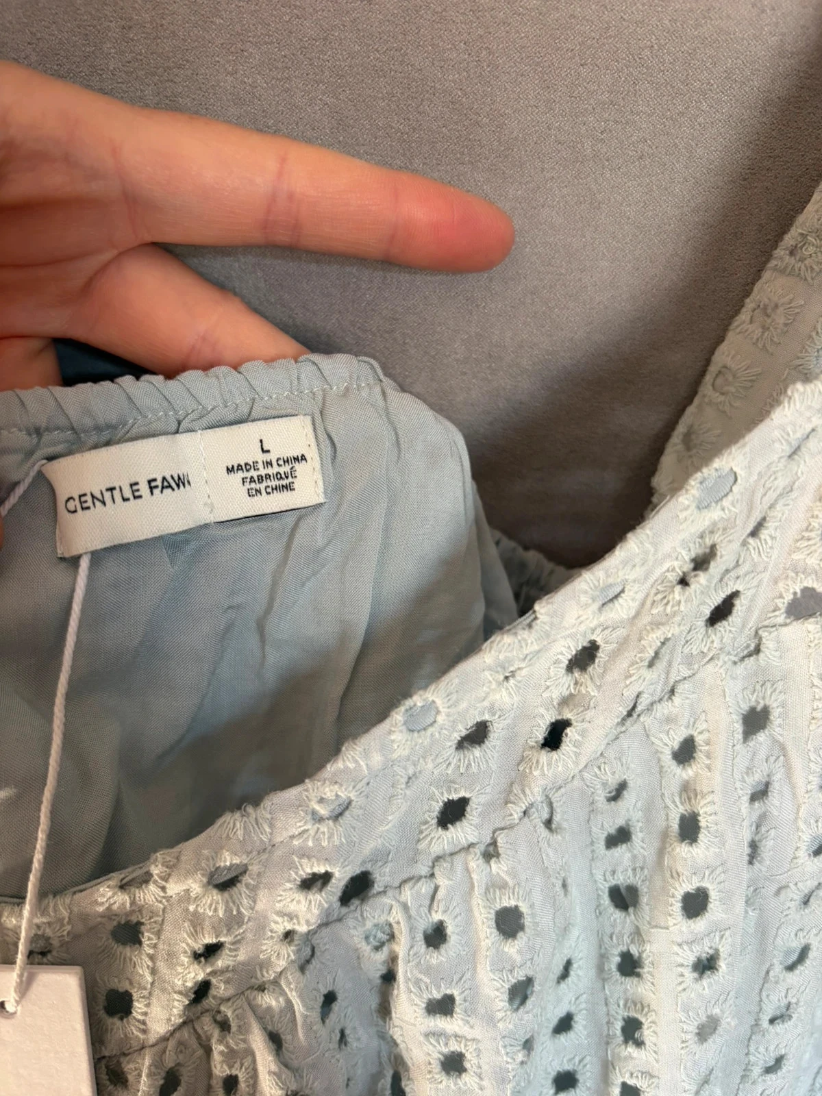 Brand new Gentle Fawn blue/grey size L jumpsuit – photo 4